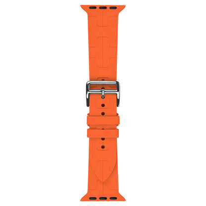 Apple Watch 42mm KRD-92 Silikon Kordon Turuncu