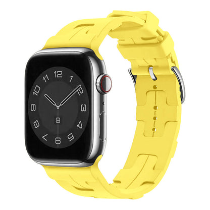 Apple Watch 42mm KRD-92 Silikon Kordon Turuncu