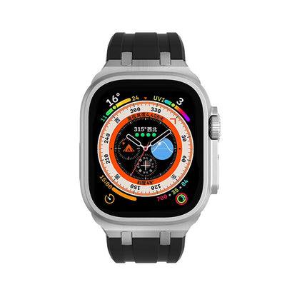 Apple Watch 42mm Zore KRD-89 Silikon Kordon Turuncu