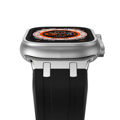 Apple Watch 42mm Zore KRD-89 Silikon Kordon Beyaz