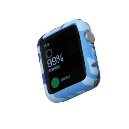Apple Watch 42mm Zore Soldier Tpu Mavi