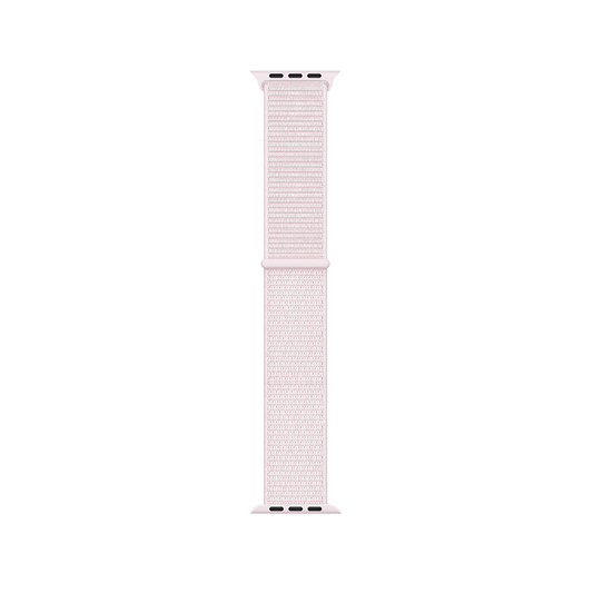 Apple Watch 44mm Kordon Band-03 Serisi Hasır Strap Kayış Pearl Pink