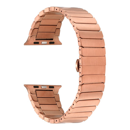 Apple Watch 44mm Kordon KRD-79 Metal Strap Kayış Gri