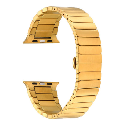 Apple Watch 44mm Kordon KRD-79 Metal Strap Kayış Gri