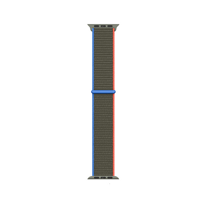 Apple Watch 7 41mm Kordon Band-03 Serisi Hasır Strap Kayış Olive