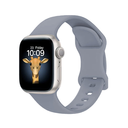 Apple Watch 7 41mm Zore KRD-131 Silikon Kordon Strap Kayış Lacivert