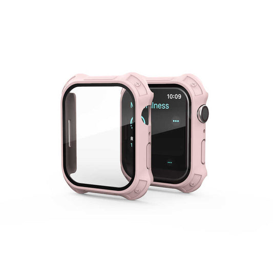 Apple Watch 7 45mm Tank Zırh Kasa ve Mat Görünümlü Ekran Koruyucu Zore Watch Gard 11