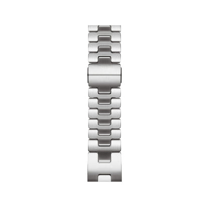 Apple Watch 7 45mm Zore KRD-125 Metal Kordon Strap Kayış Gümüş