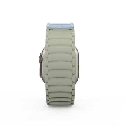 Apple Watch Ultra 49mm Zore KRD-122 Silikon Kordon Strap Kayış Siyah-Gri