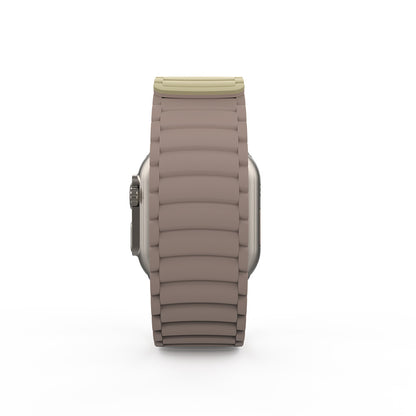Apple Watch Ultra 49mm Zore KRD-122 Silikon Kordon Strap Kayış Mint Lila