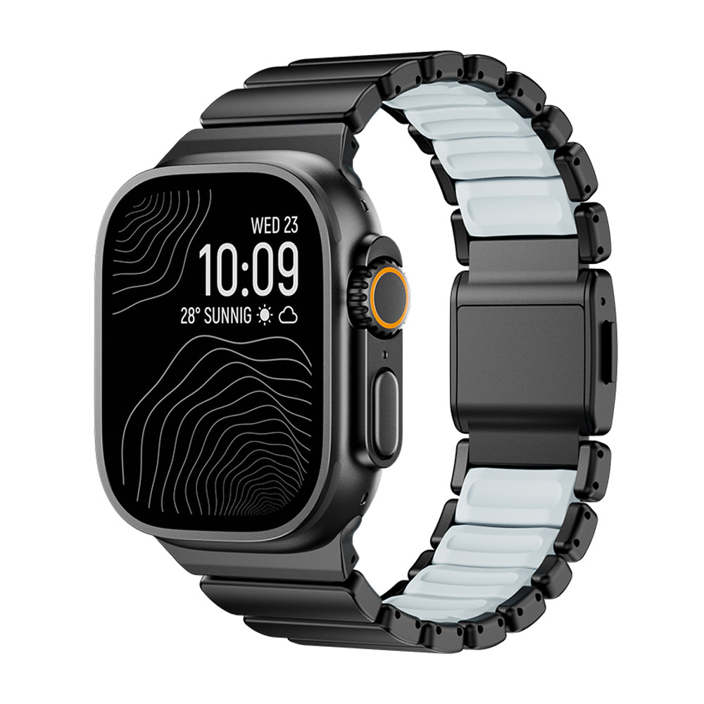 Apple Watch Ultra 49mm Zore KRD-151 Metal Silikon Kordon