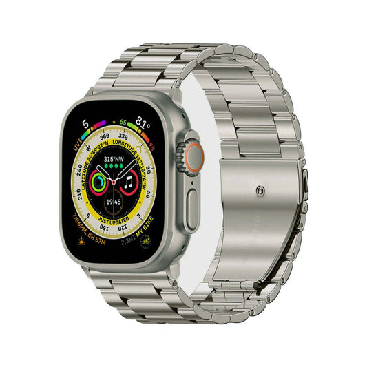 Apple Watch Ultra 49mm Zore KRD-93 Metal Kordon Titanyum