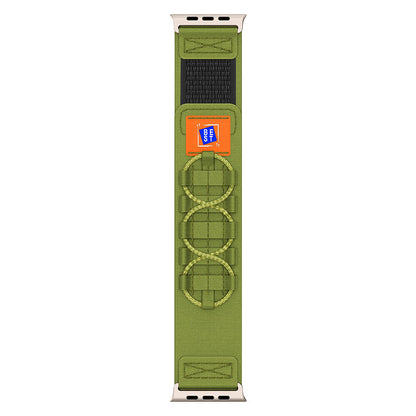 Apple Watch Ultra 49mm Zore KRD-99 Hasır Kordon Gri