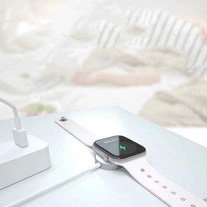 Apple Watch Zore Type-C Şarj Kablosu Beyaz