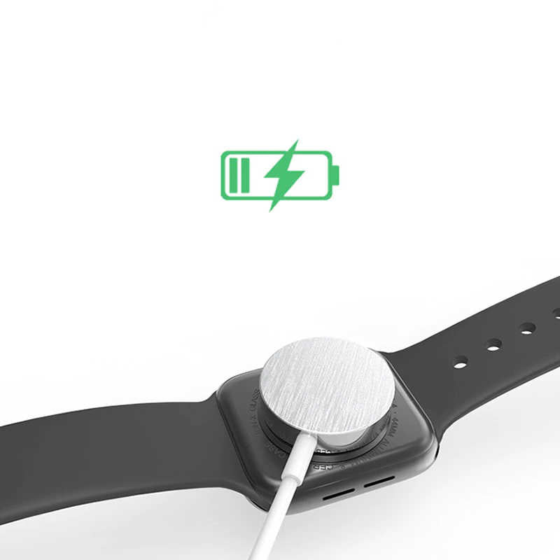 Apple Watch Zore Type-C Şarj Kablosu Beyaz