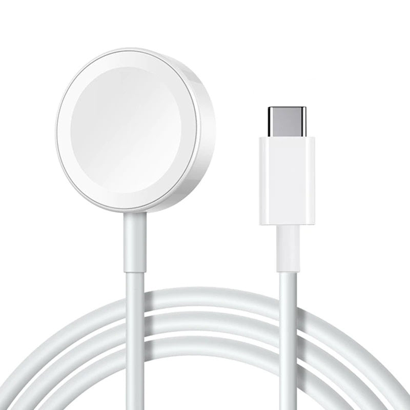 Apple Watch Zore Type-C Şarj Kablosu Beyaz