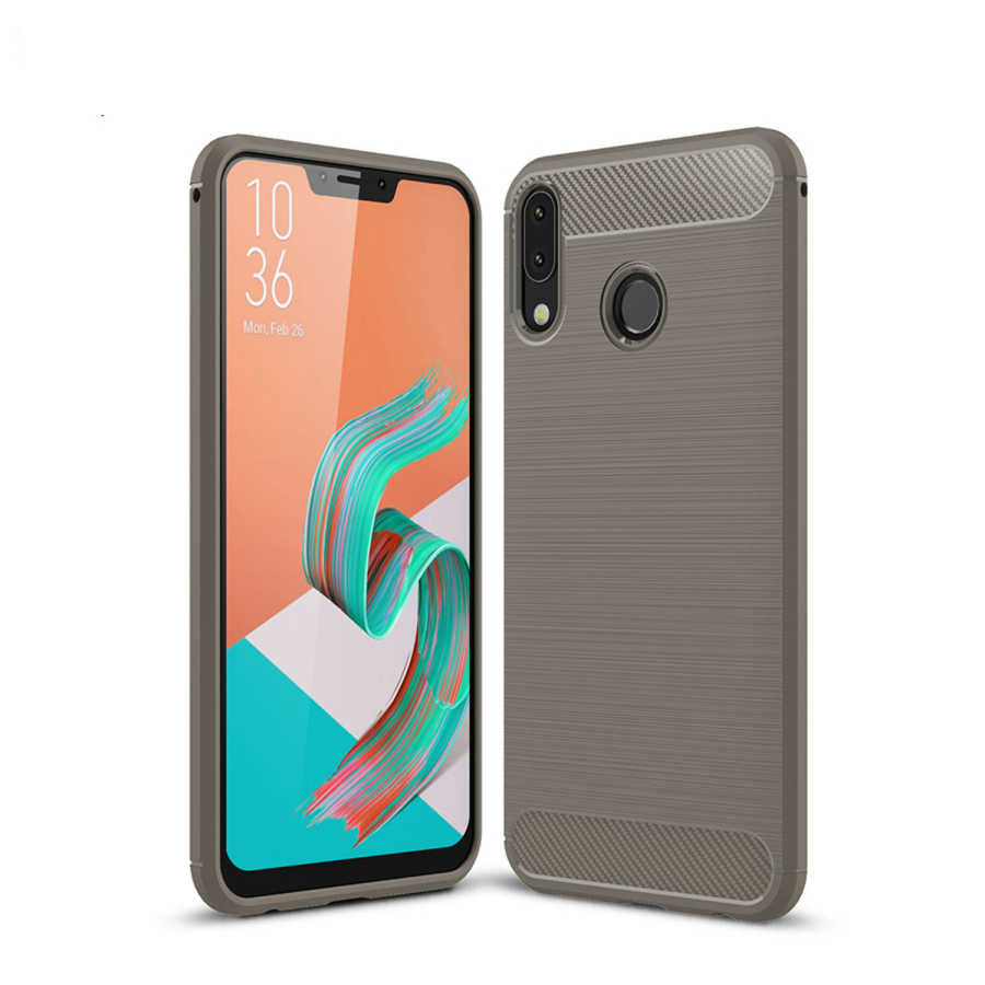Asus Zenfone 5 ZE620KL Kılıf Zore Room Silikon Kapak Gri
