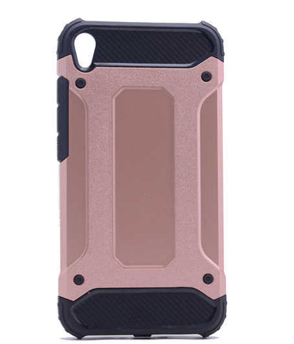 Asus Zenfone Live ZB501KL Kılıf Zore Crash Silikon Kapak Rose Gold