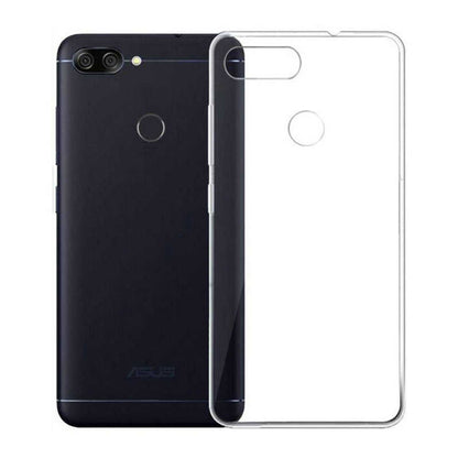 Asus Zenfone Max Plus (M1) ZB570TL Kılıf Zore Süper Silikon Kapak Renksiz