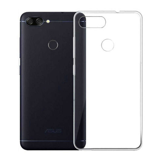 Asus Zenfone Max Plus (M1) ZB570TL Kılıf Zore Süper Silikon Kapak Renksiz
