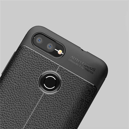 Asus Zenfone Max Plus (M1) ZB570TL Kılıf Zore Niss Silikon Kapak Siyah