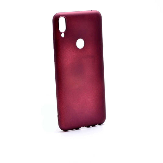 Asus Zenfone Max Pro ZB602KL Kılıf Zore Premier Silikon Kapak Mürdüm