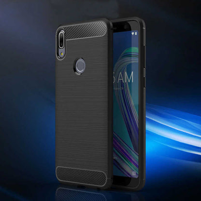 Asus Zenfone Max Pro ZB602KL Kılıf Zore Room Silikon Kapak Siyah