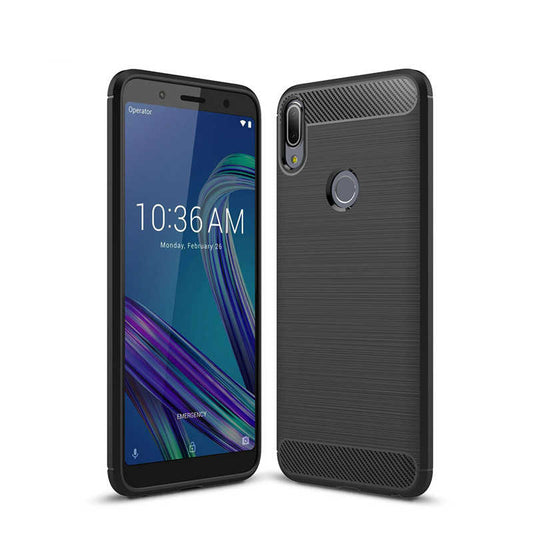 Asus Zenfone Max Pro ZB602KL Kılıf Zore Room Silikon Kapak Siyah