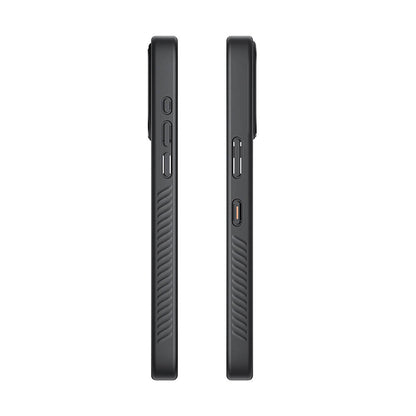 iPhone 15 Pro Kılıf Özelleştirilebilir 3 Fonksiyonlu Bluetooth Bağlantılı Bitmo Lab Bangcase Akıllı Magsafe Kapak Siyah