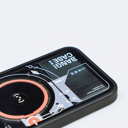 iPhone 15 Pro Kılıf Özelleştirilebilir 3 Fonksiyonlu Bluetooth Bağlantılı Bitmo Lab Bangcase Akıllı Magsafe Kapak Siyah