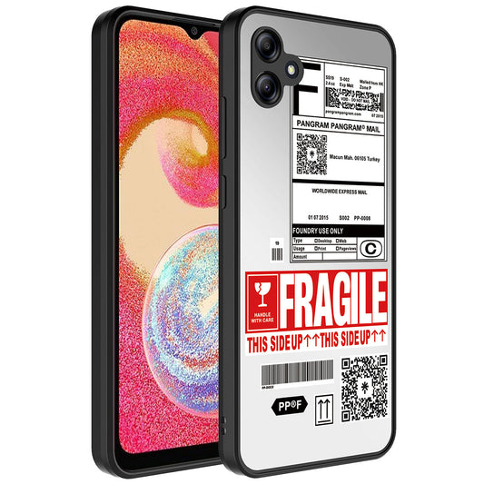 Galaxy A04E Kılıf Aynalı Desenli Kamera Korumalı Parlak Zore Mirror Kapak Fragile