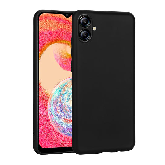 Galaxy A04E Kılıf Zore Premier Silikon Kapak Siyah