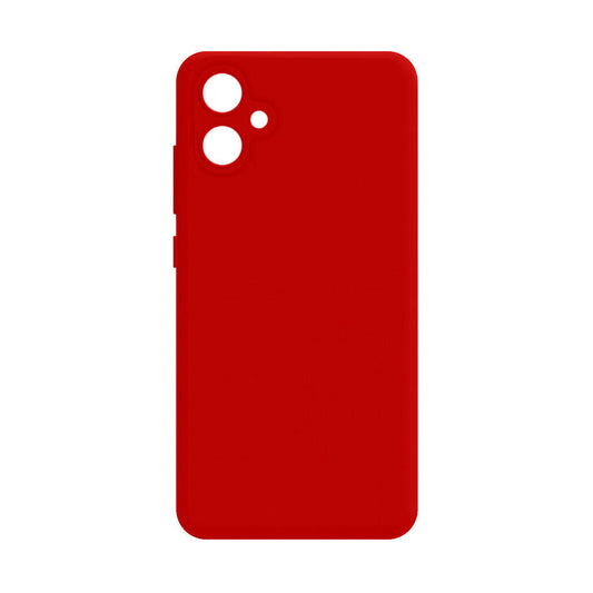 Galaxy A05 Kılıf Zore Biye Silikon Kırmızı