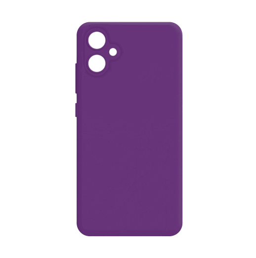 Galaxy A05 Kılıf Zore Biye Silikon Mor