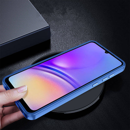 Galaxy A05 Kılıf Zore Flora Kapak Siyah