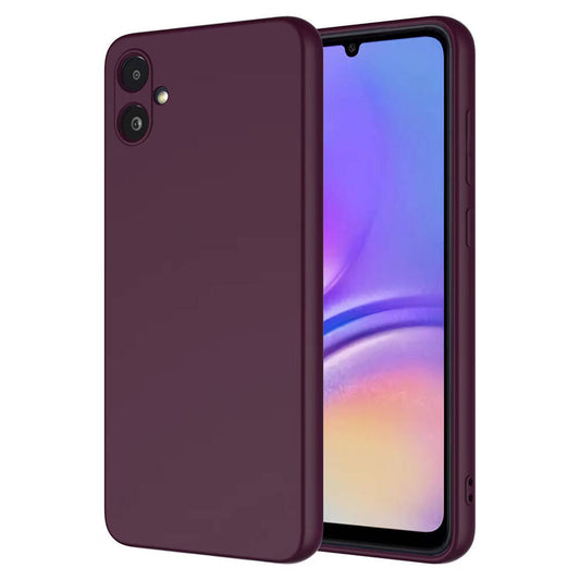 Galaxy A05 Kılıf Zore Mara Lansman Kapak Koyu Mor