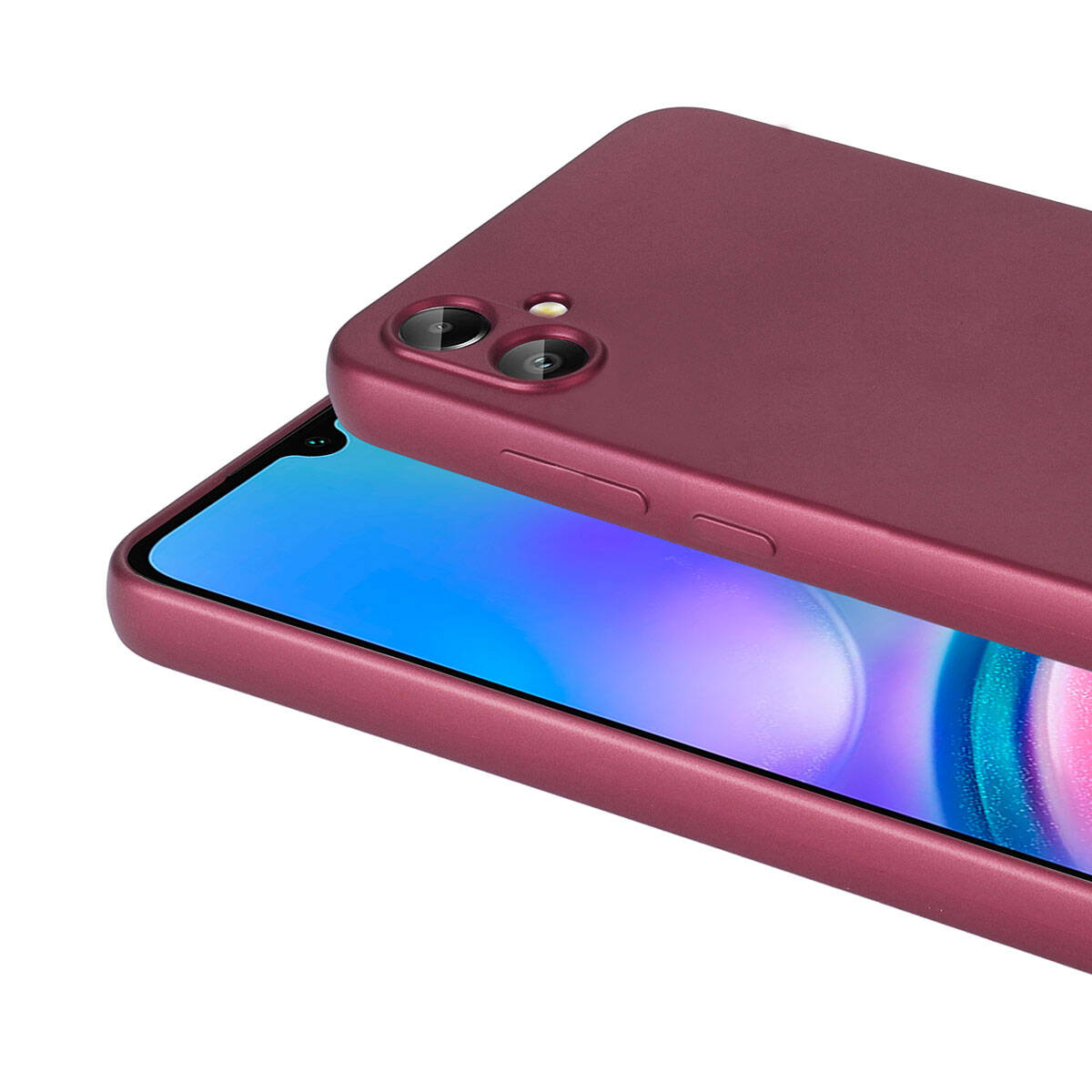 Galaxy A05 Kılıf Zore Premier Silikon Kapak Gold