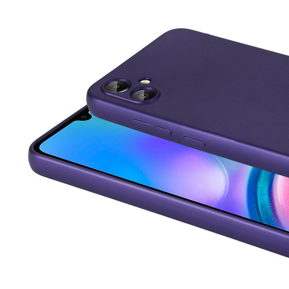 Galaxy A05 Kılıf Zore Premier Silikon Kapak Lacivert