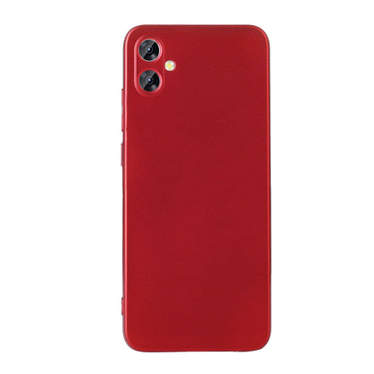 Galaxy A05 Kılıf Zore Premier Silikon Kapak Mürdüm