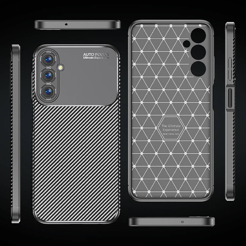 Galaxy A05S Kılıf Zore Negro Silikon Kapak Siyah