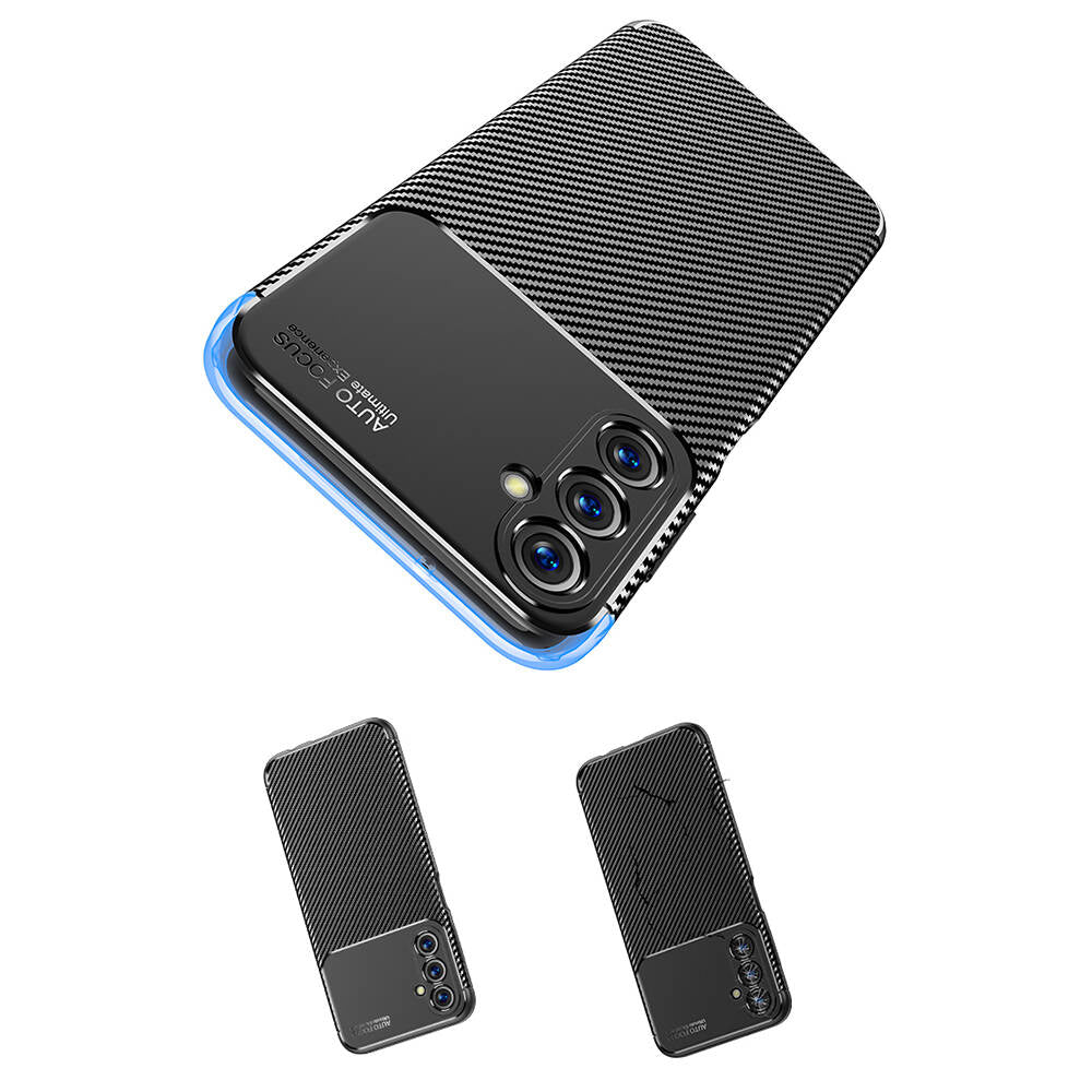 Galaxy A05S Kılıf Zore Negro Silikon Kapak Siyah
