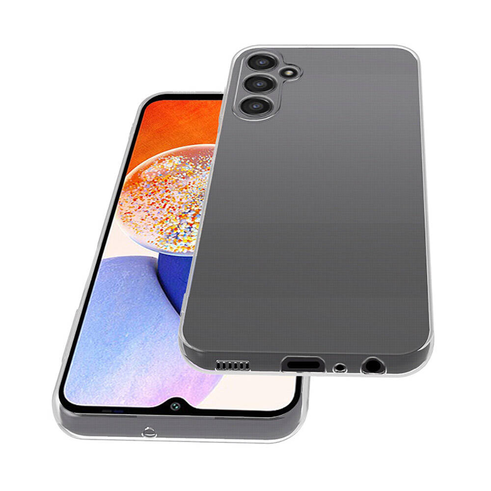 Galaxy A05S Kılıf Zore Süper Silikon Kapak Renksiz