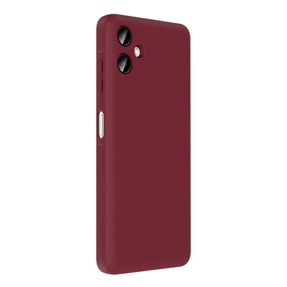 Galaxy A06 Kılıf Kamera Korumalı Kartlık Hazneli Zore Vitra Kapak Kahverengi