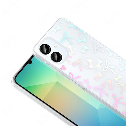 Galaxy A06 Kılıf Şeffaf Figürlü Zore Folk Sert Kapak Fiyonk