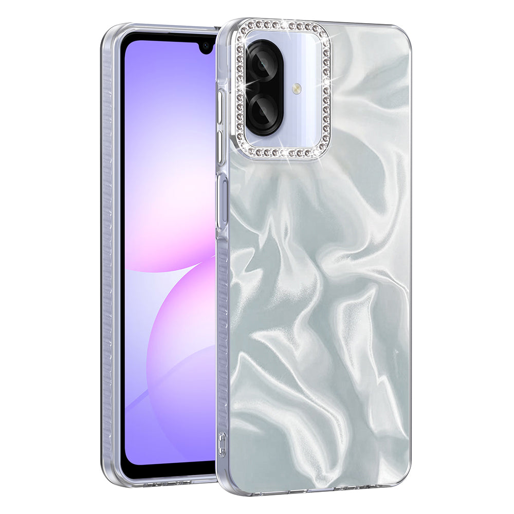 Galaxy A07 Kılıf Airbagli Parlak Taş Detay Tasarımlı Zore Esila Kapak