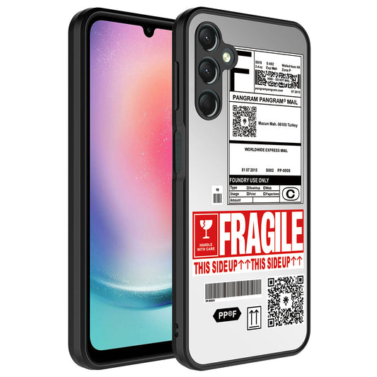 Galaxy A14 Kılıf Aynalı Desenli Kamera Korumalı Parlak Zore Mirror Kapak Fragile