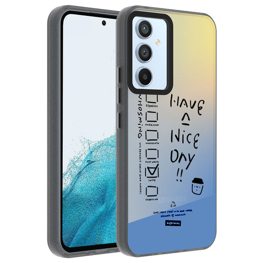 Galaxy A14 Kılıf Desenli Zore Dragon Sert Kapak Have