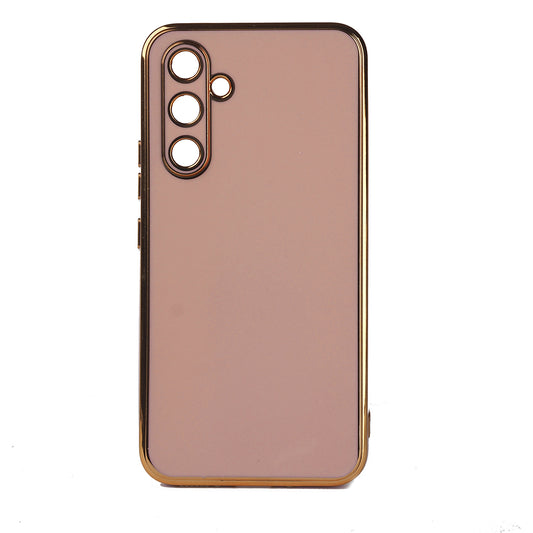 Galaxy A14 Kılıf Zore Bark Kapak Rose Gold