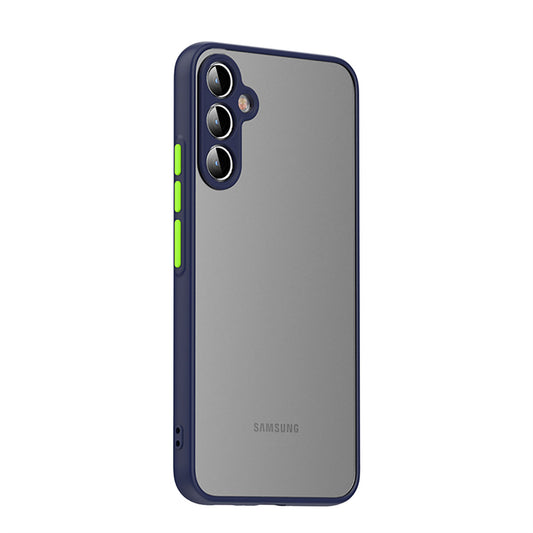 Galaxy A14 Kılıf Zore Hux Kapak Lacivert