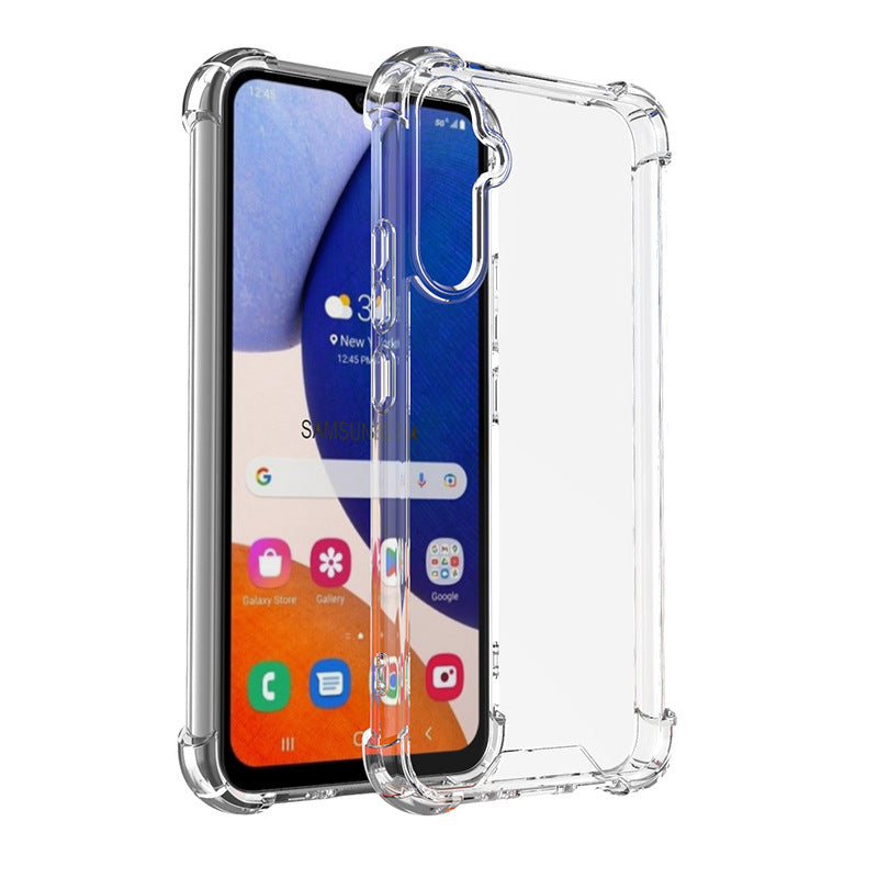 Galaxy A14 Kılıf Zore Nitro Anti Shock Silikon Renksiz